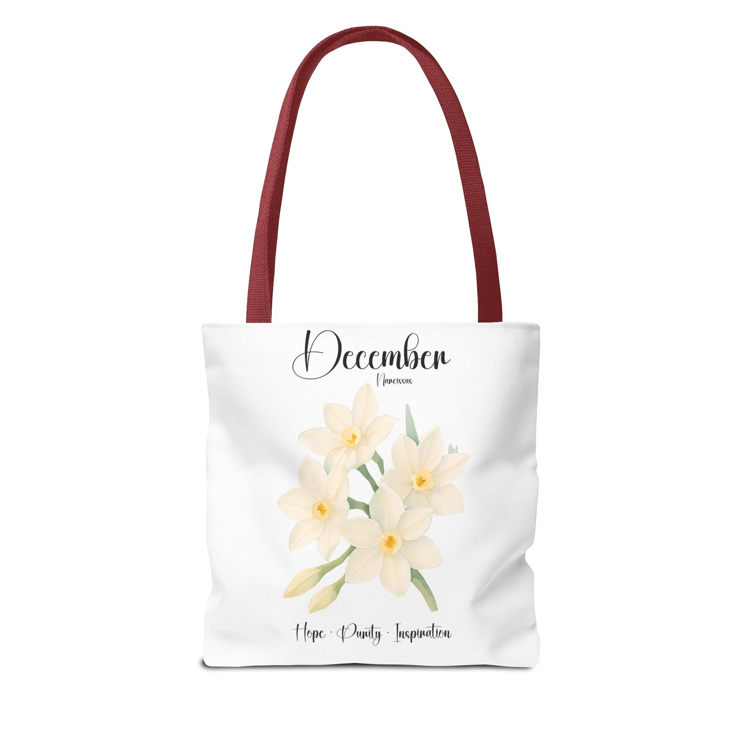 Personlized Birth Month Flower Tote Bag, Botanical Aesthetic Canvas Tote Bag, Bestfriend Gift