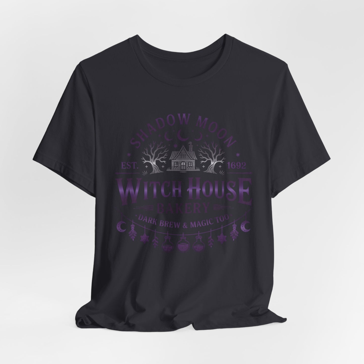 Witches House T-Shirt • Cottage Witch Graphic Tee • Magical Witch House Shirt • Occult Witchy Top • Witch Gift Unisex Style