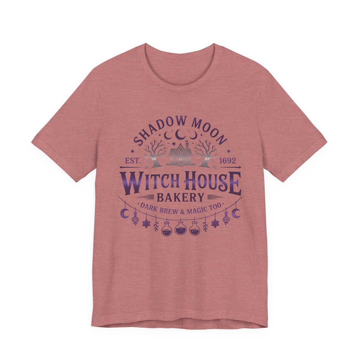 Witches House T-Shirt • Cottage Witch Graphic Tee • Magical Witch House Shirt • Occult Witchy Top • Witch Gift Unisex Style