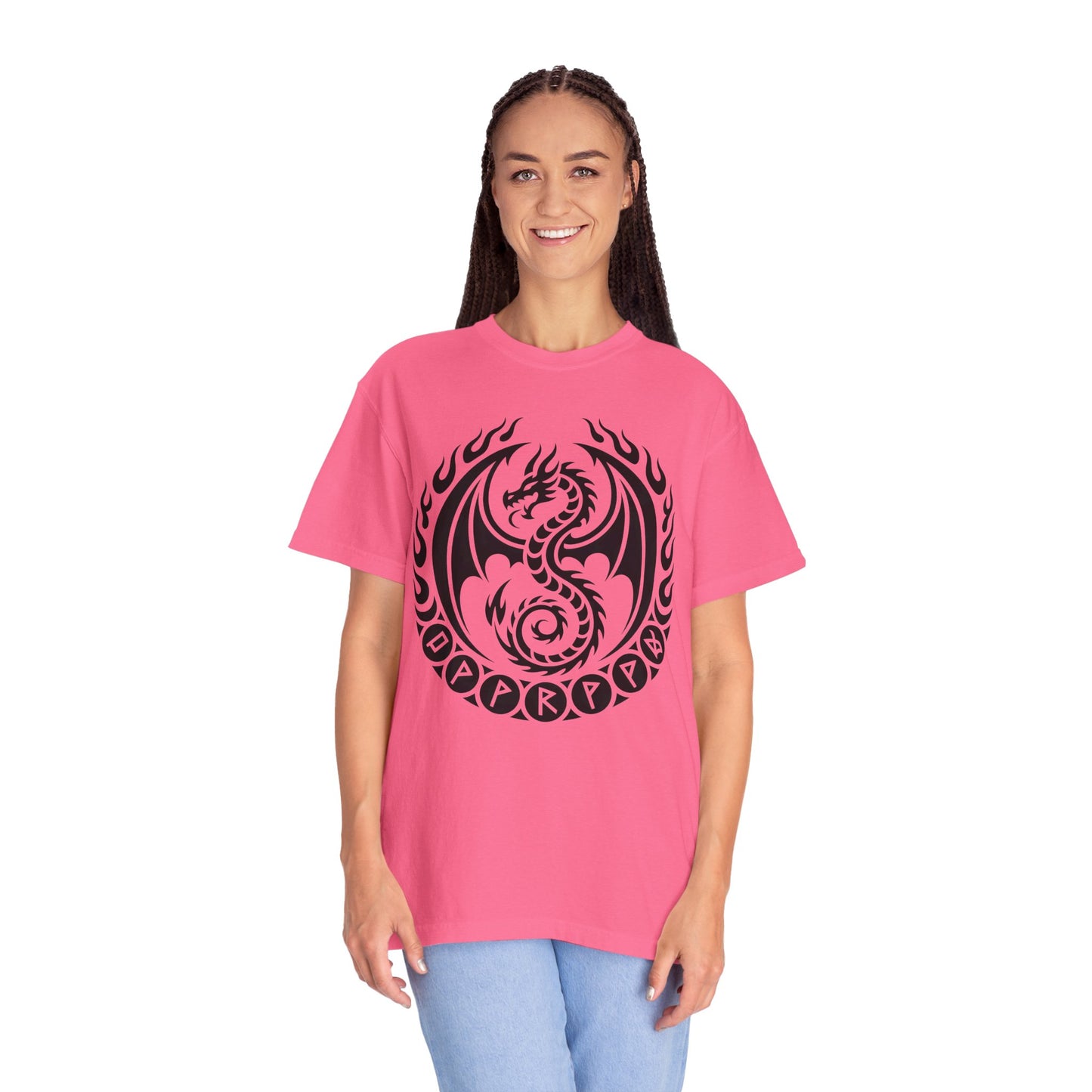 Comfort Colors dragon lovers viking shirt, norse mythology alternative gifts.