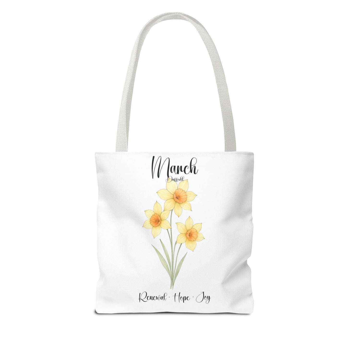 Custom botanical tote bag for her, birth month flower, milestone birthdays, bestfriend gift.