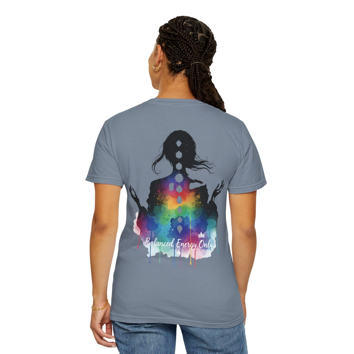 Yoga Meditation T-Shirt | Chakra Energy Tee | Mindfulness Spiritual Graphic Shirt