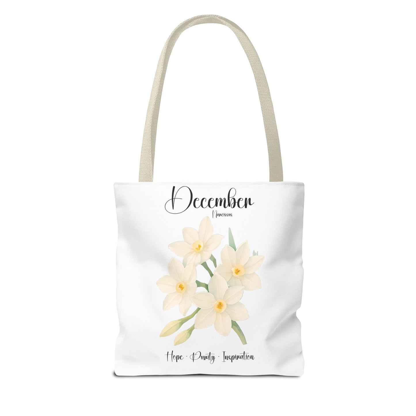 Personlized Birth Month Flower Tote Bag, Botanical Aesthetic Canvas Tote Bag, Bestfriend Gift