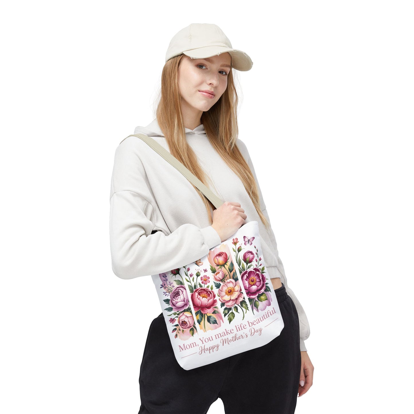 mom tote bag, mothers day gift reusable tote bag