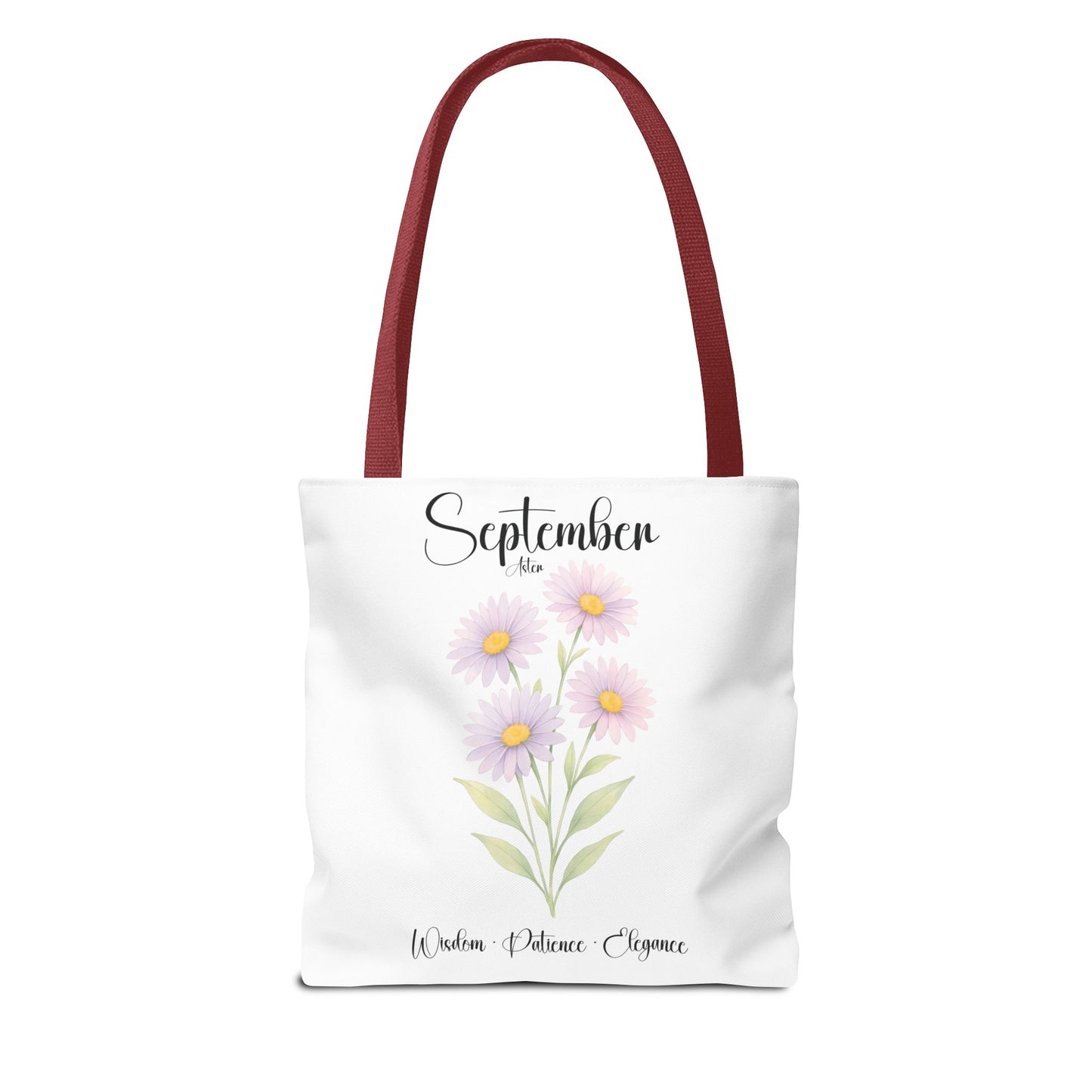 Personalized Best Friend tote bag for her, Birth Month Flower, milestone birthdays.