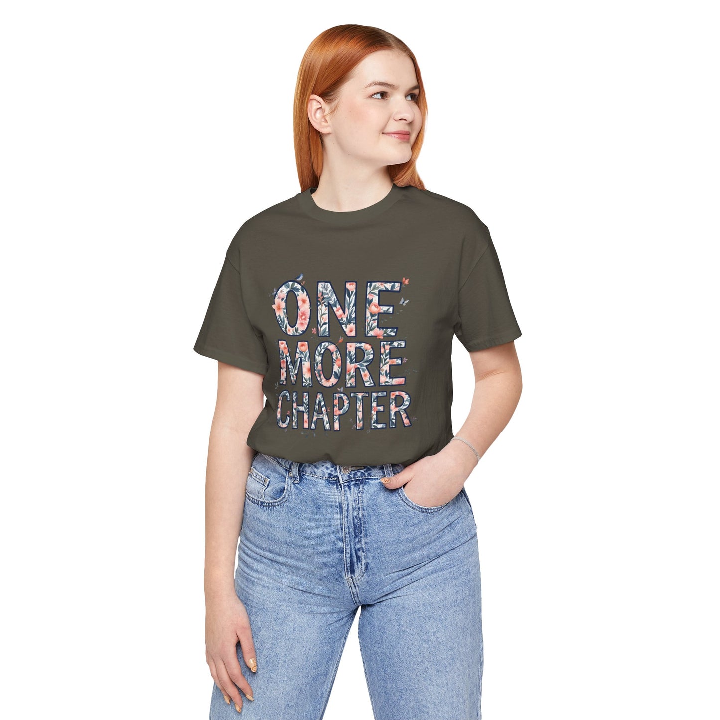 Book Lover Tee | one more chapter T-Shirt | Booktok Merch | Bibliophile Shirt | Reader Aesthetic Tee