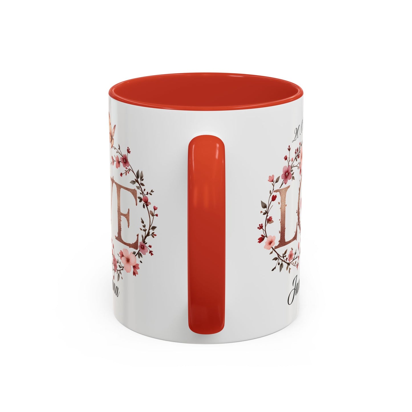 Custom Wedding Mug | Personalized Anniversary Mug | Valentines Day Gift |