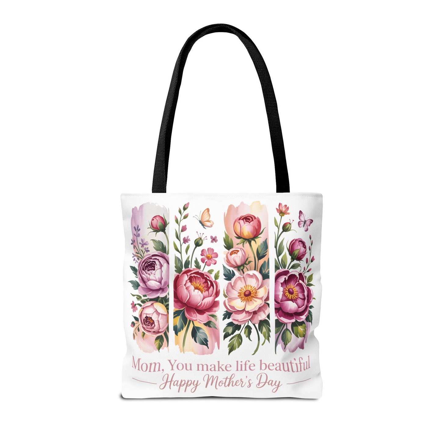 mom tote bag, mothers day gift reusable tote bag