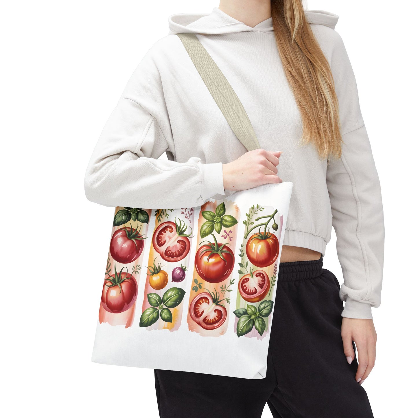Tomatoes tote bag, farmers market bag, gift for dad