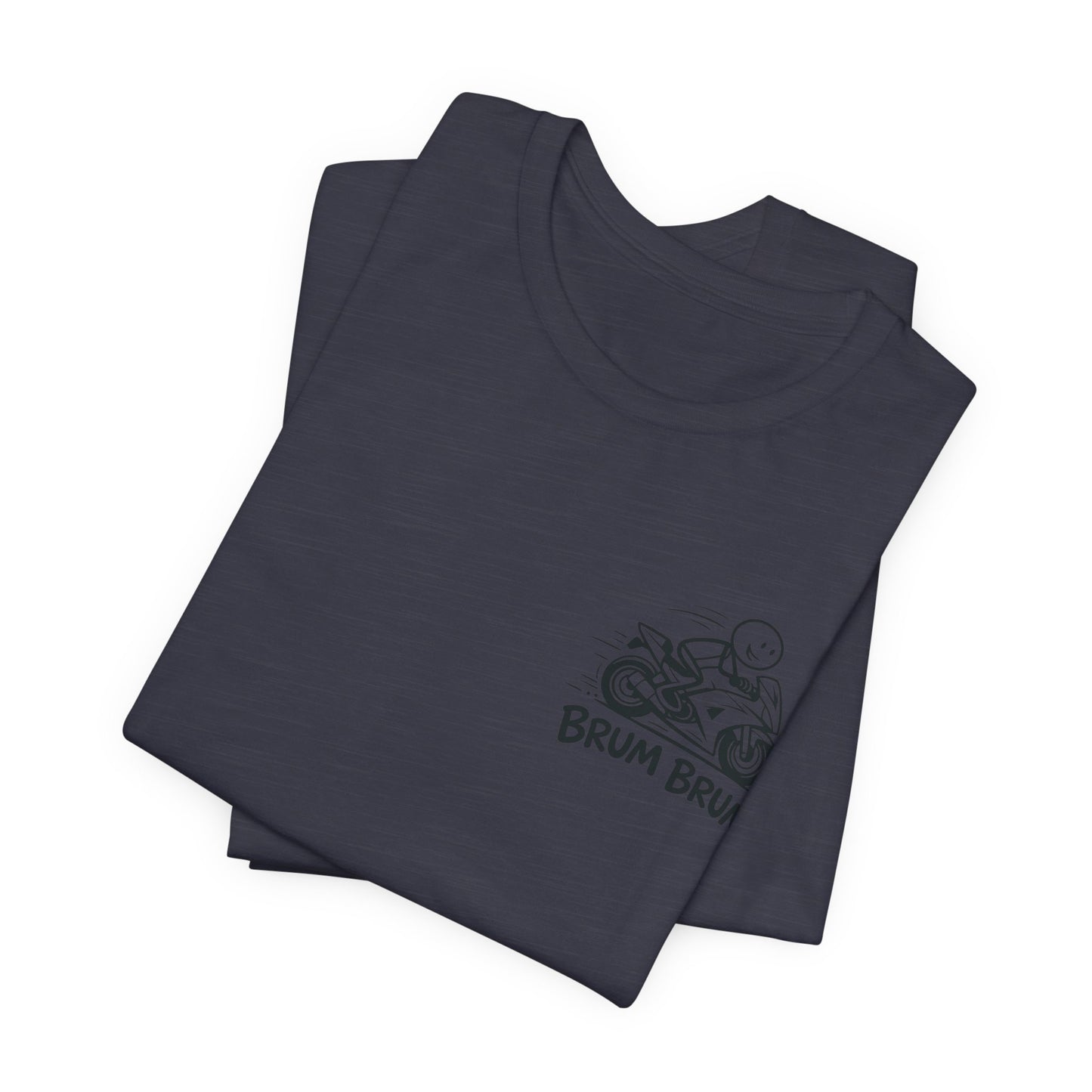 Brum Brum Cotton biker shirt, streetwear tee, biker apparel, motorcycle gift.