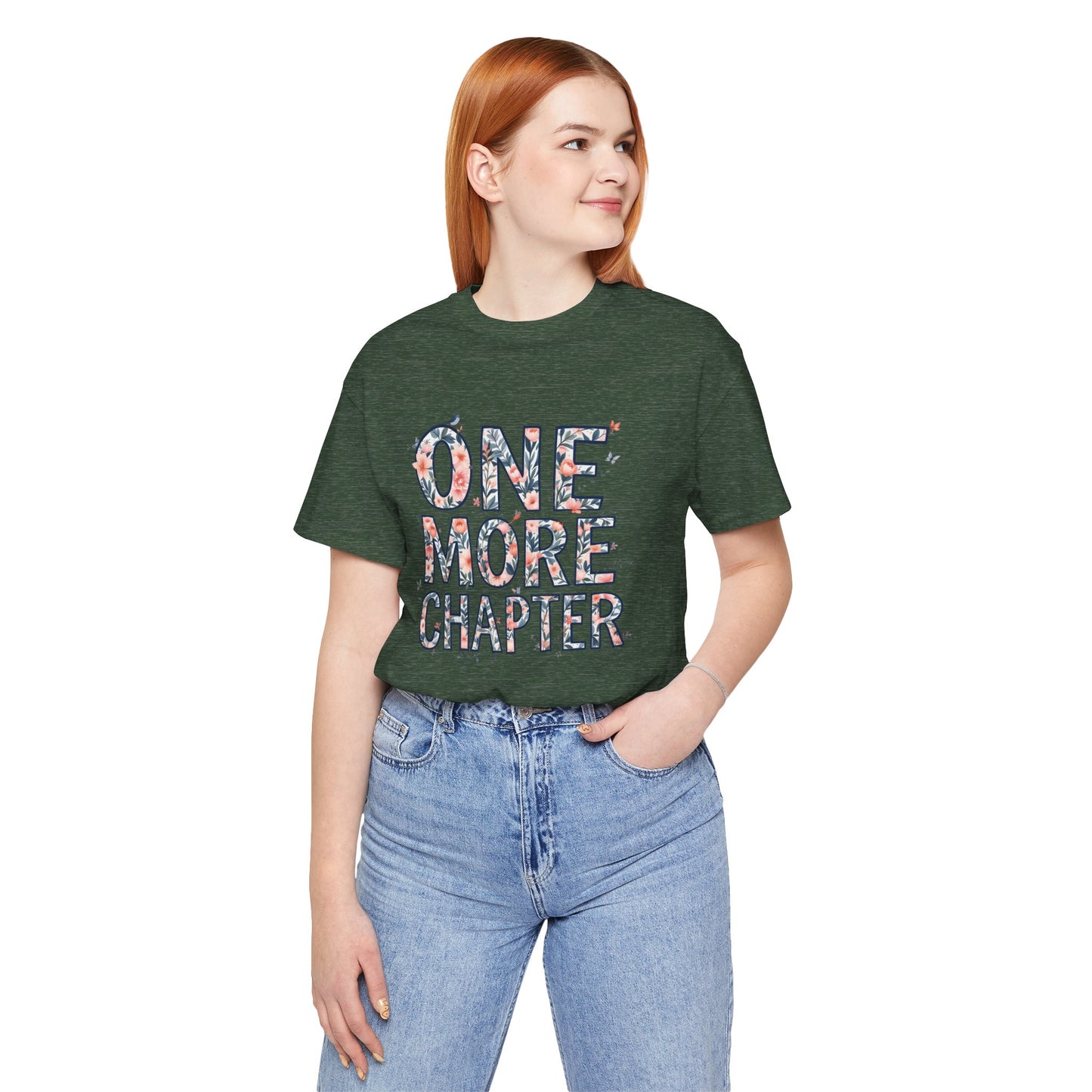 Book Lover Tee | one more chapter T-Shirt | Booktok Merch | Bibliophile Shirt | Reader Aesthetic Tee