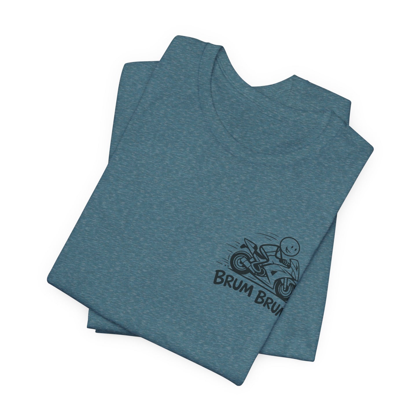 Brum Brum Cotton biker shirt, streetwear tee, biker apparel, motorcycle gift.