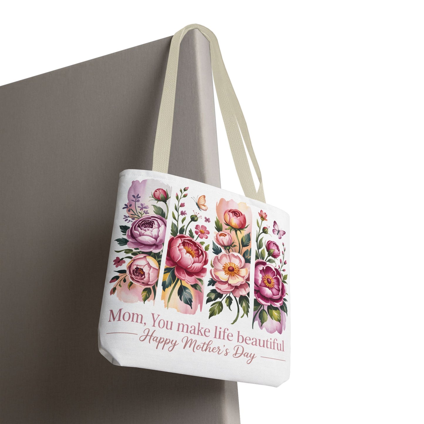 mom tote bag, mothers day gift reusable tote bag