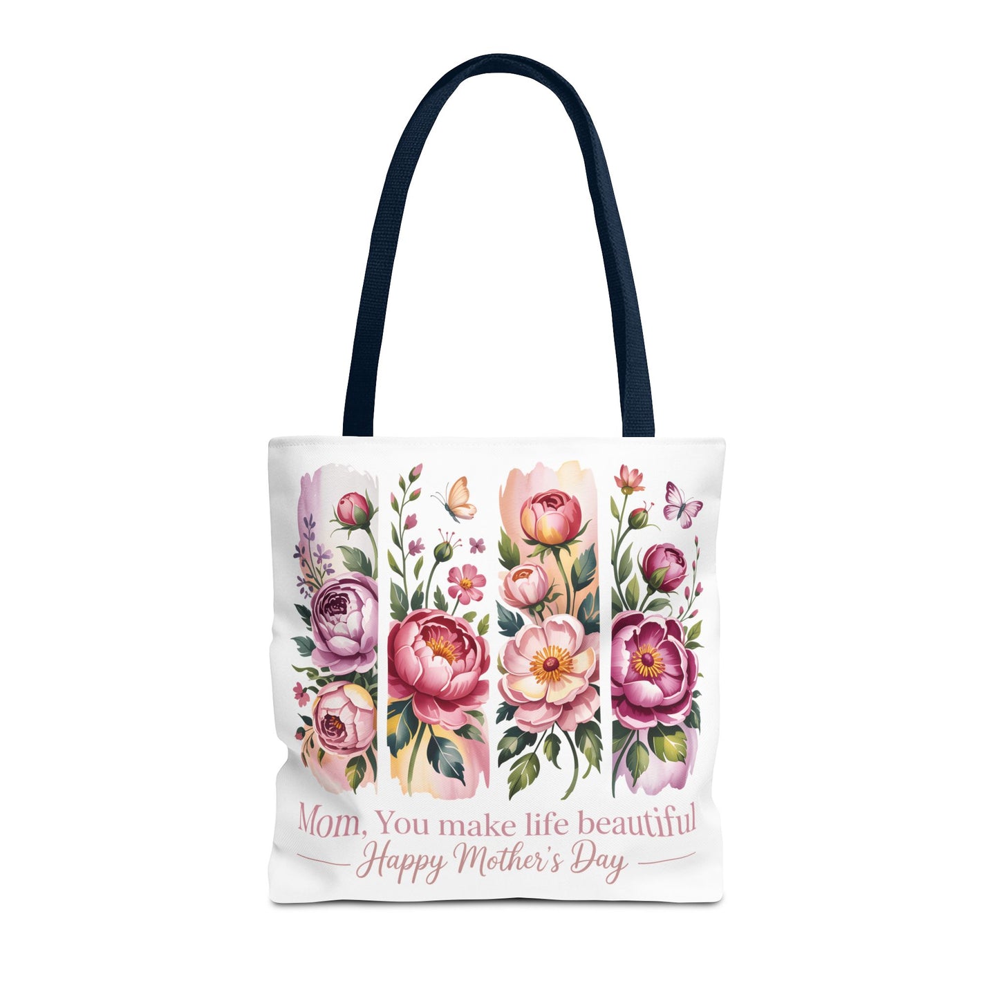 mom tote bag, mothers day gift reusable tote bag