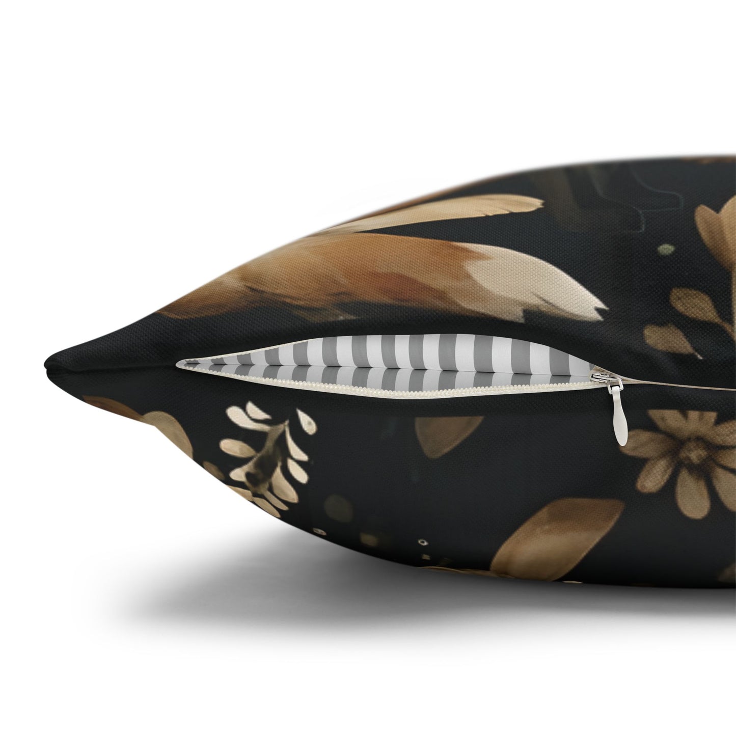 Rustic pillow cover, nature lovers gift, cozy home accent, housewarming gift