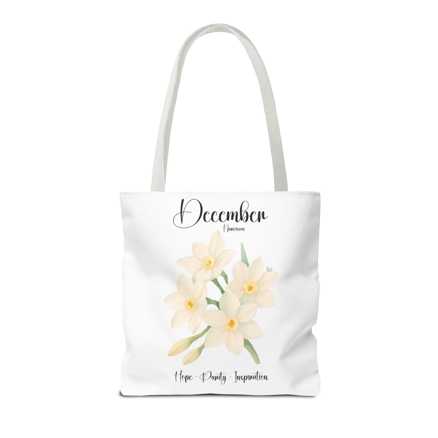 Personlized Birth Month Flower Tote Bag, Botanical Aesthetic Canvas Tote Bag, Bestfriend Gift