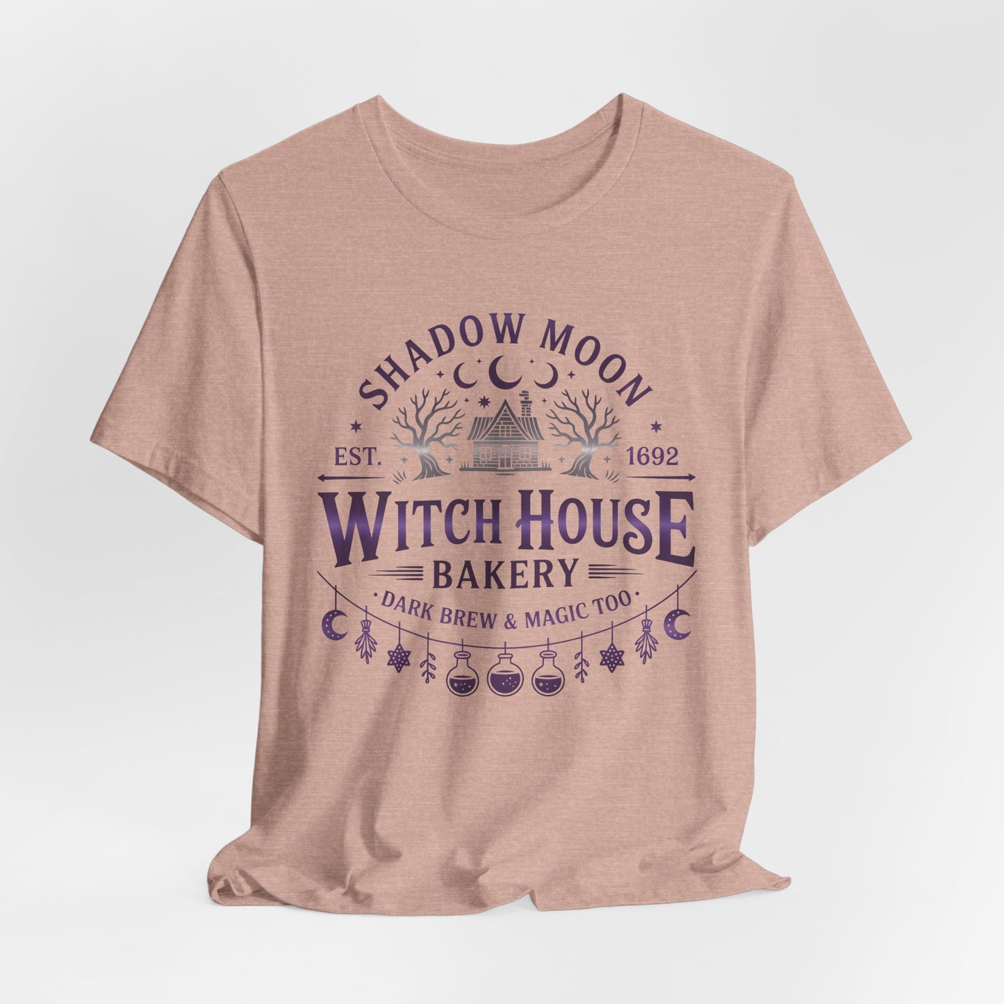 Witches House T-Shirt • Cottage Witch Graphic Tee • Magical Witch House Shirt • Occult Witchy Top • Witch Gift Unisex Style