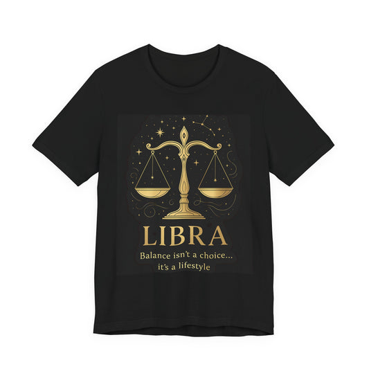 Libra Astrology T-Shirt, Whether you're seeking an astrology gift or a Libra birthday gift, this star sign shirt captures the essence of the Libra zodiac with grace.