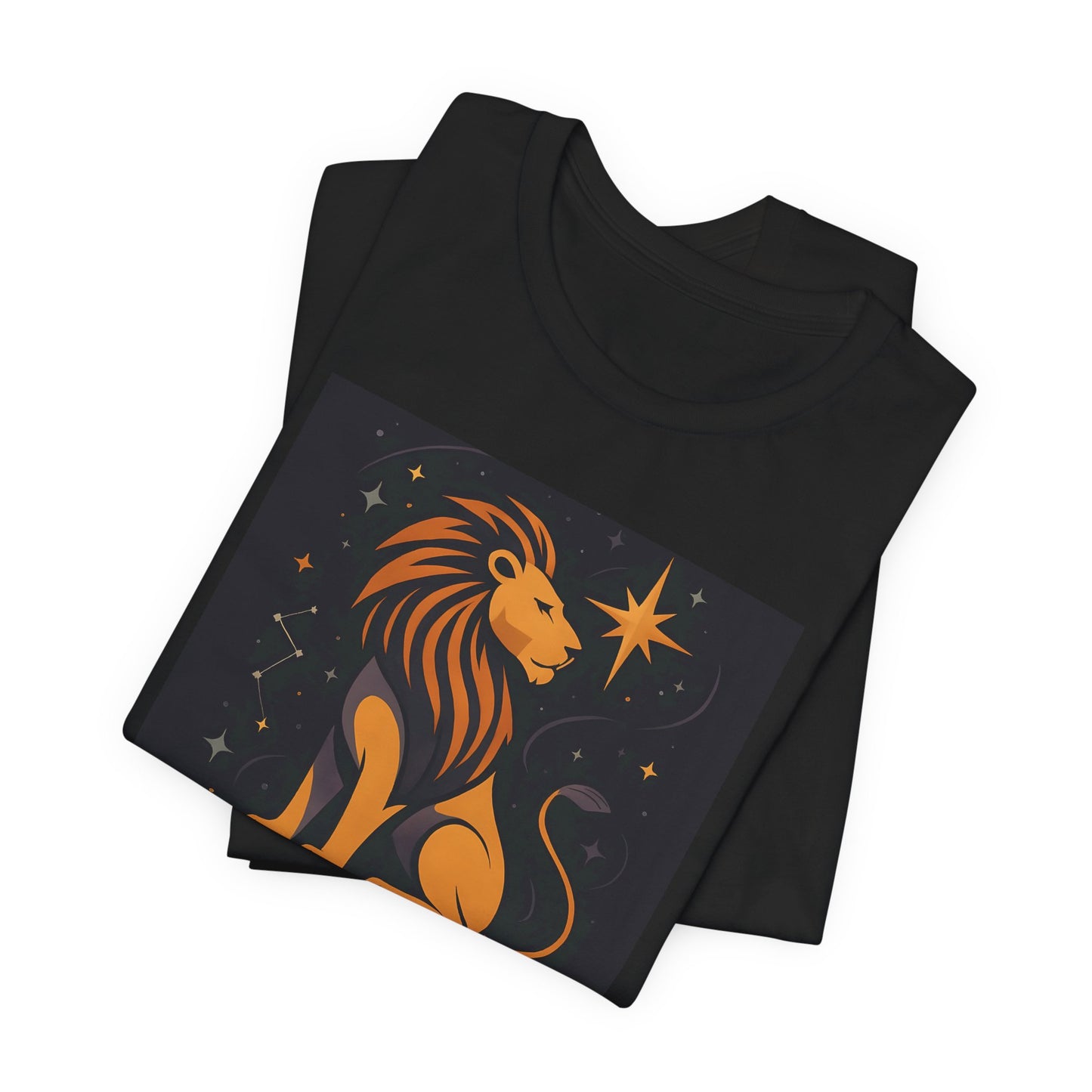 Leo Astrology T-shirt, Perfect as a Leo birthday gift, this astrology shirt offers both style and comfort, a true gem in the world of zodiac apparel.