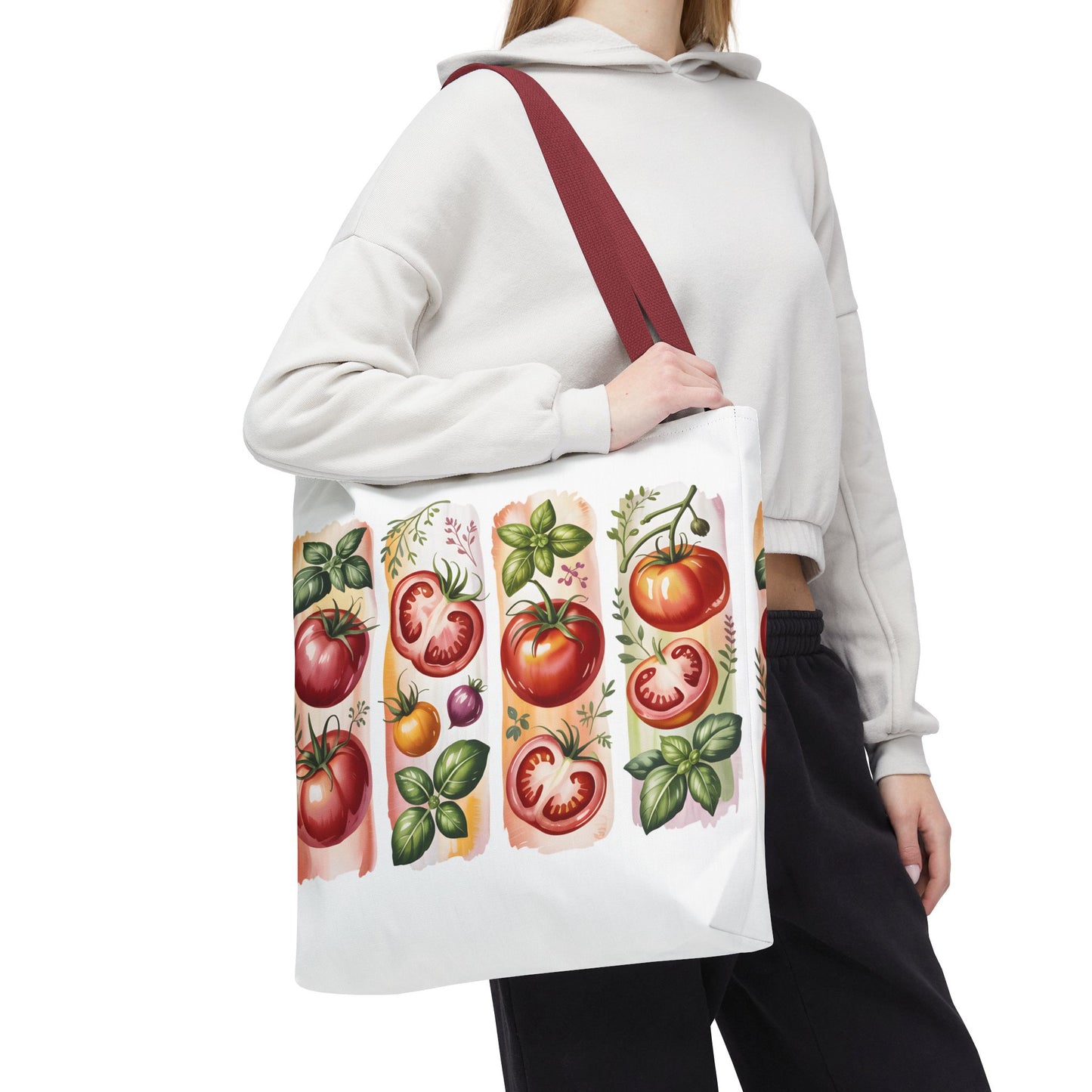 Tomatoes tote bag, farmers market bag, gift for dad