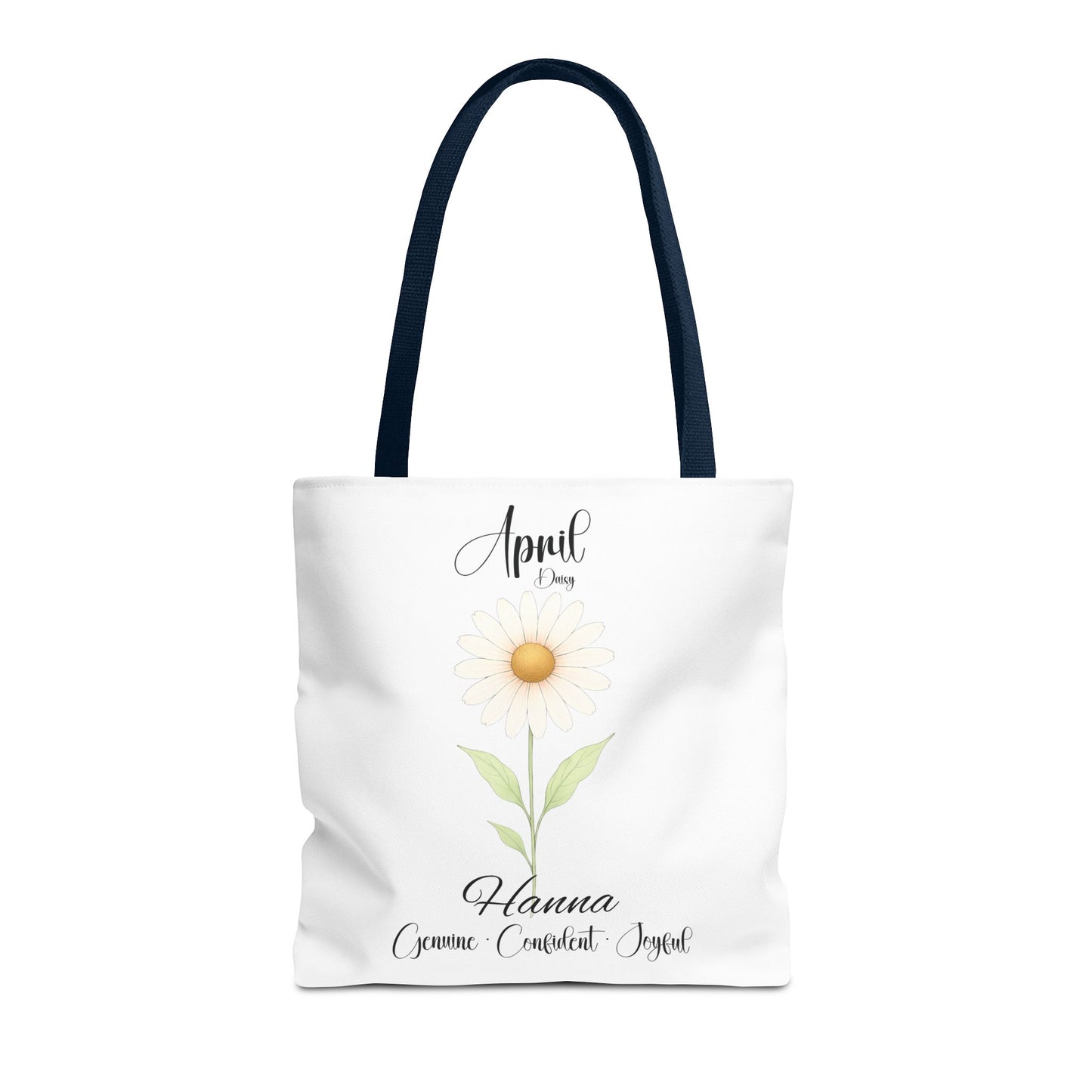 Custom birth month flower bag for her, milestone birthdays, bestfriend gift.