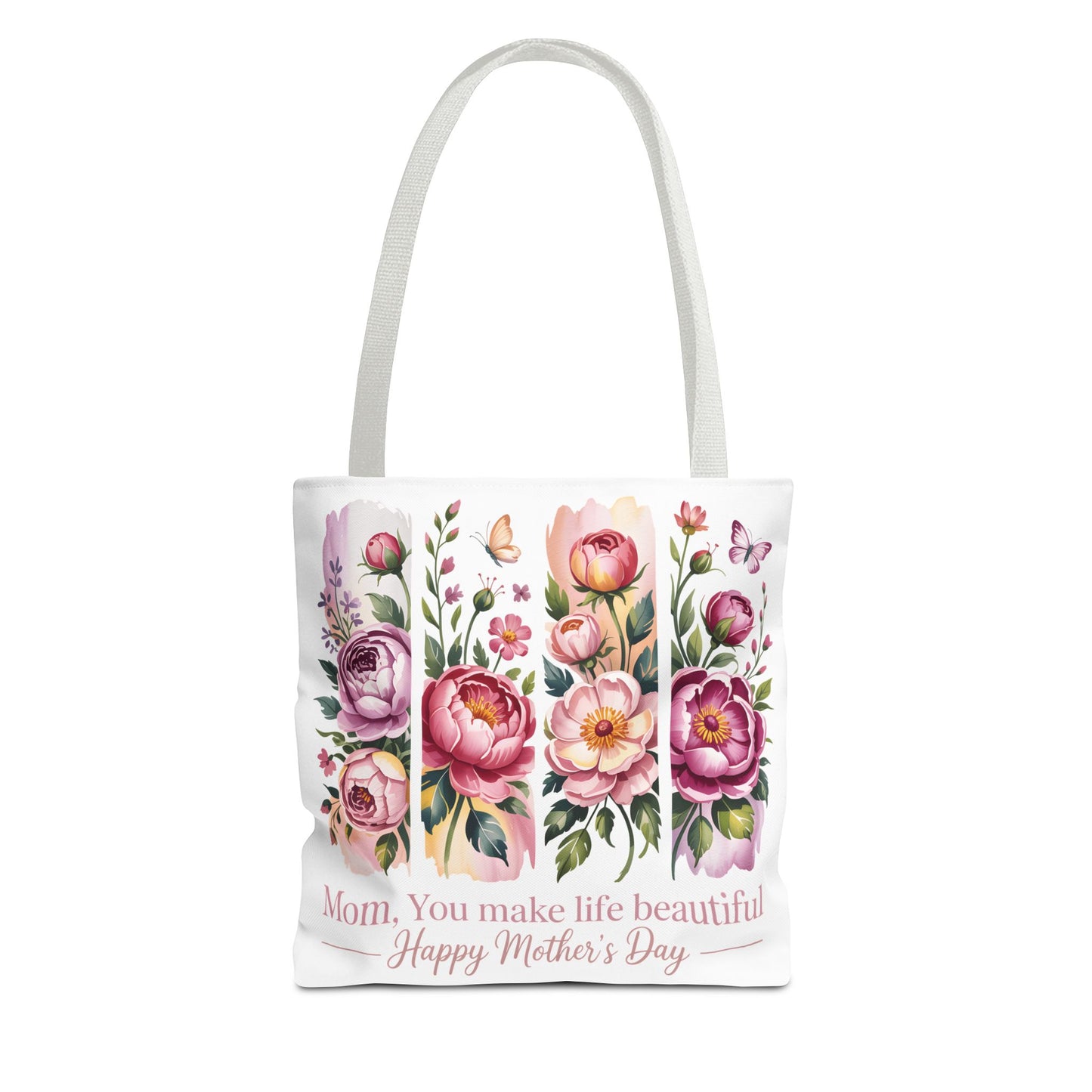 mom tote bag, mothers day gift reusable tote bag