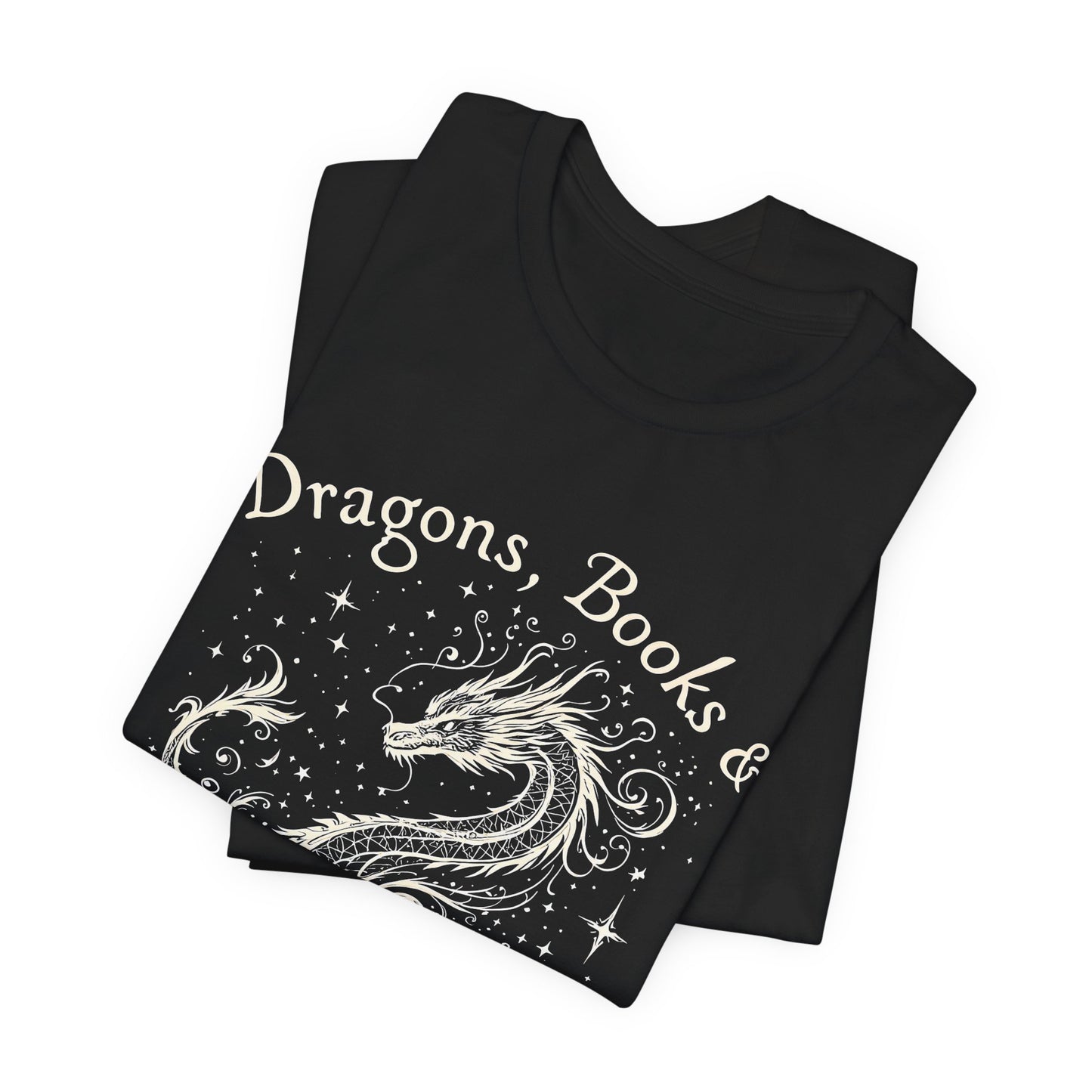 Book Lover Gift T-Shirt | Fantasy Reader Tee | Dragon Reading Shirt | Booktok Merch | Bibliophile Gift