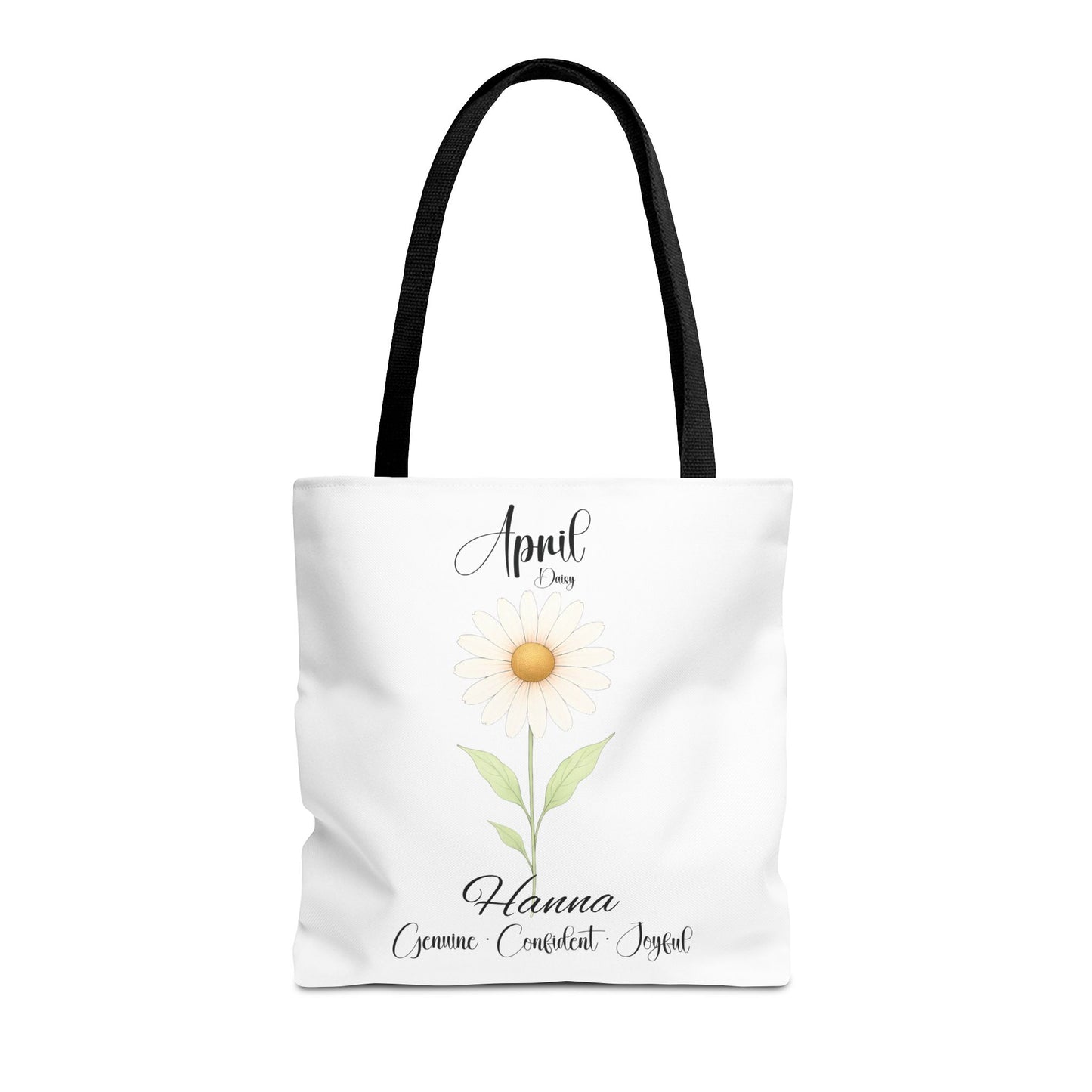 Custom birth month flower bag for her, milestone birthdays, bestfriend gift.