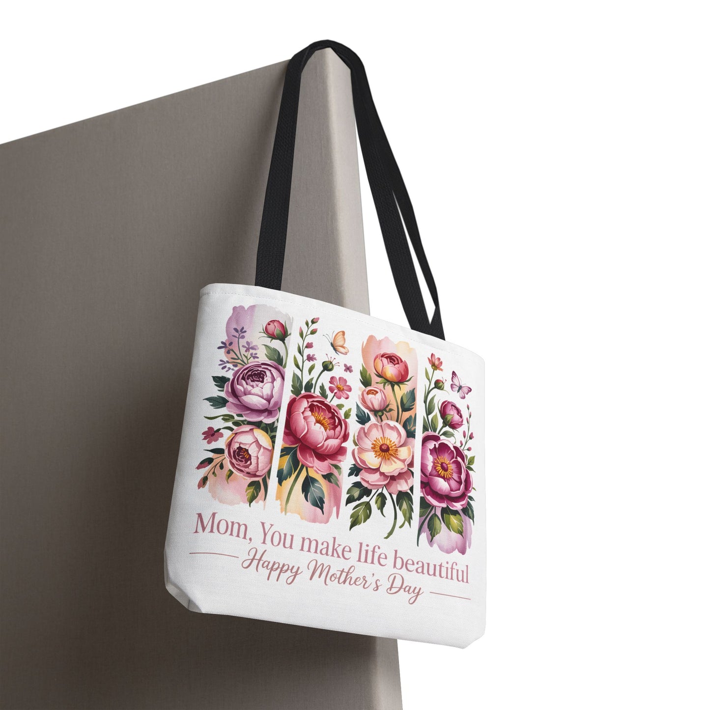 mom tote bag, mothers day gift reusable tote bag