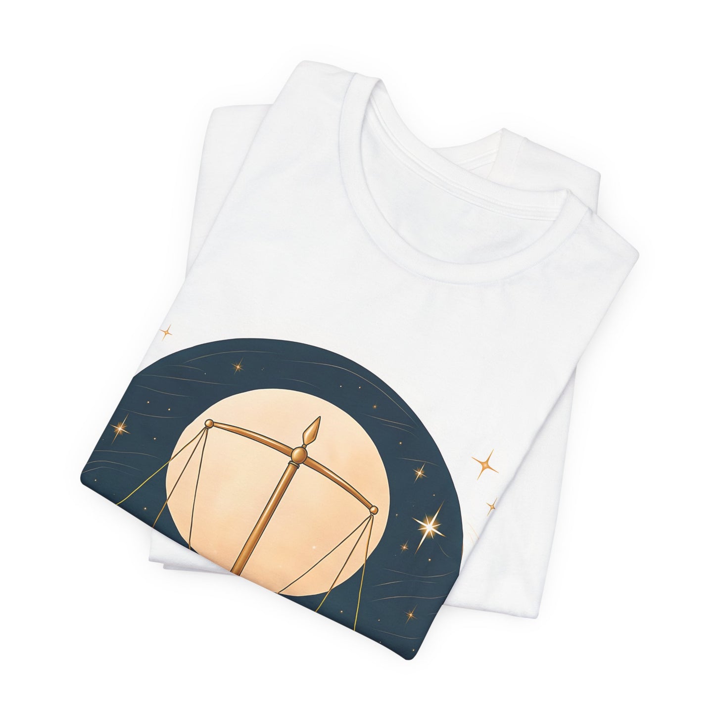 Libra Astrology T-shirt, Whether you're searching for a Libra birthday gift or simply want to celebrate your own Libra zodiac charm, this zodiac t-shirt embraces the balance and beauty of your star sign.