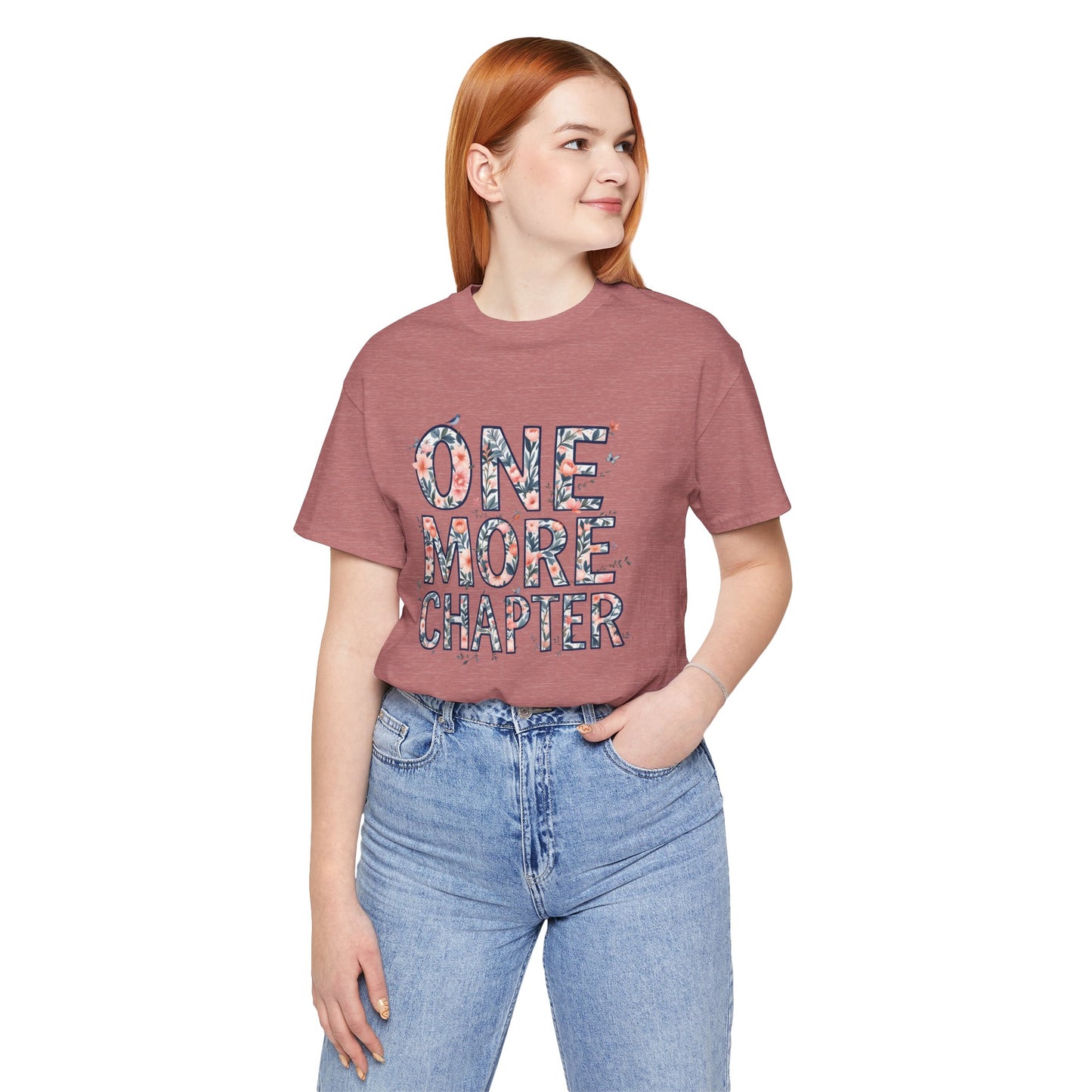 Book Lover Tee | one more chapter T-Shirt | Booktok Merch | Bibliophile Shirt | Reader Aesthetic Tee