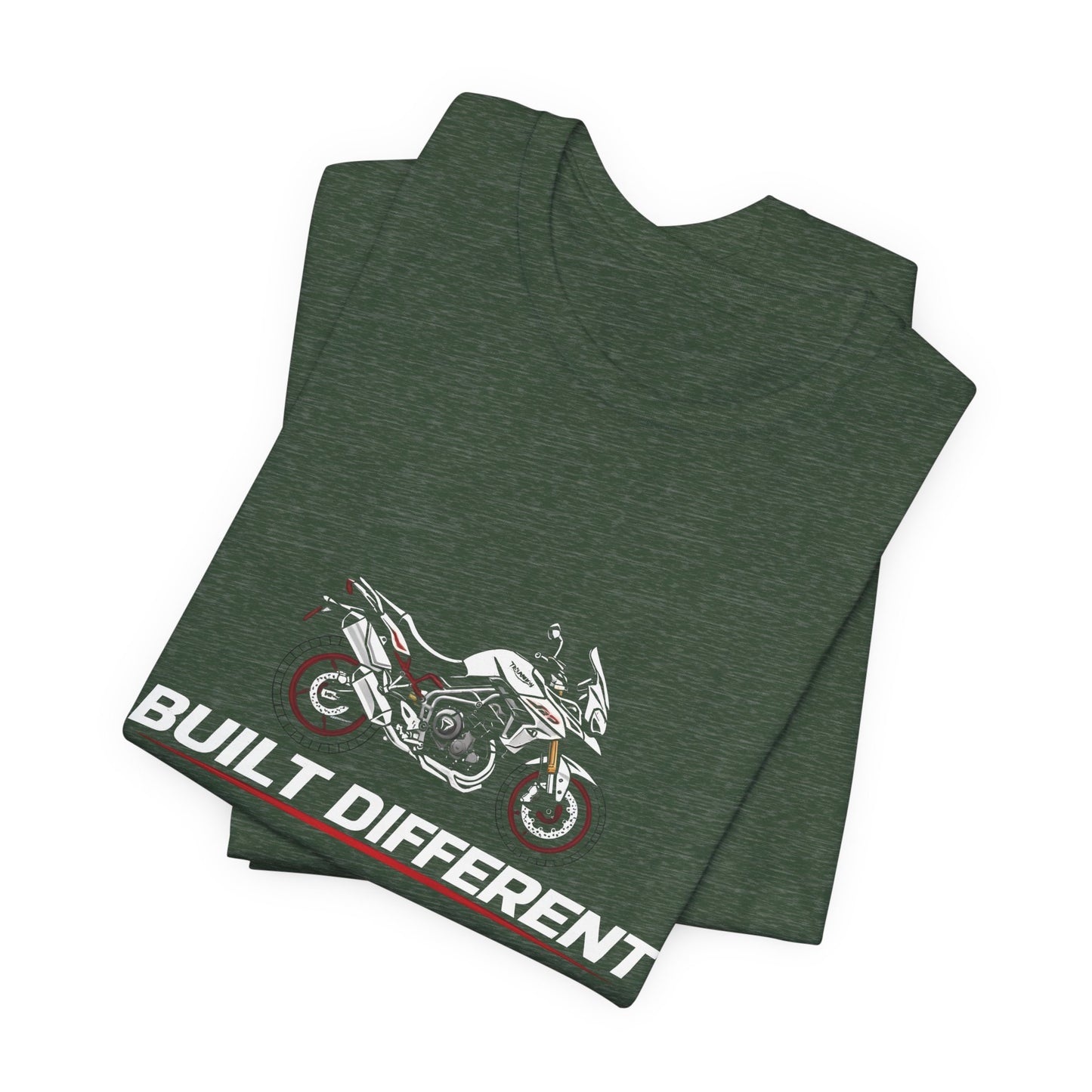Cotton Triumph Biker shirt, motorcycle apparel, alternative clothing, mechanic gift, gift for biker.
