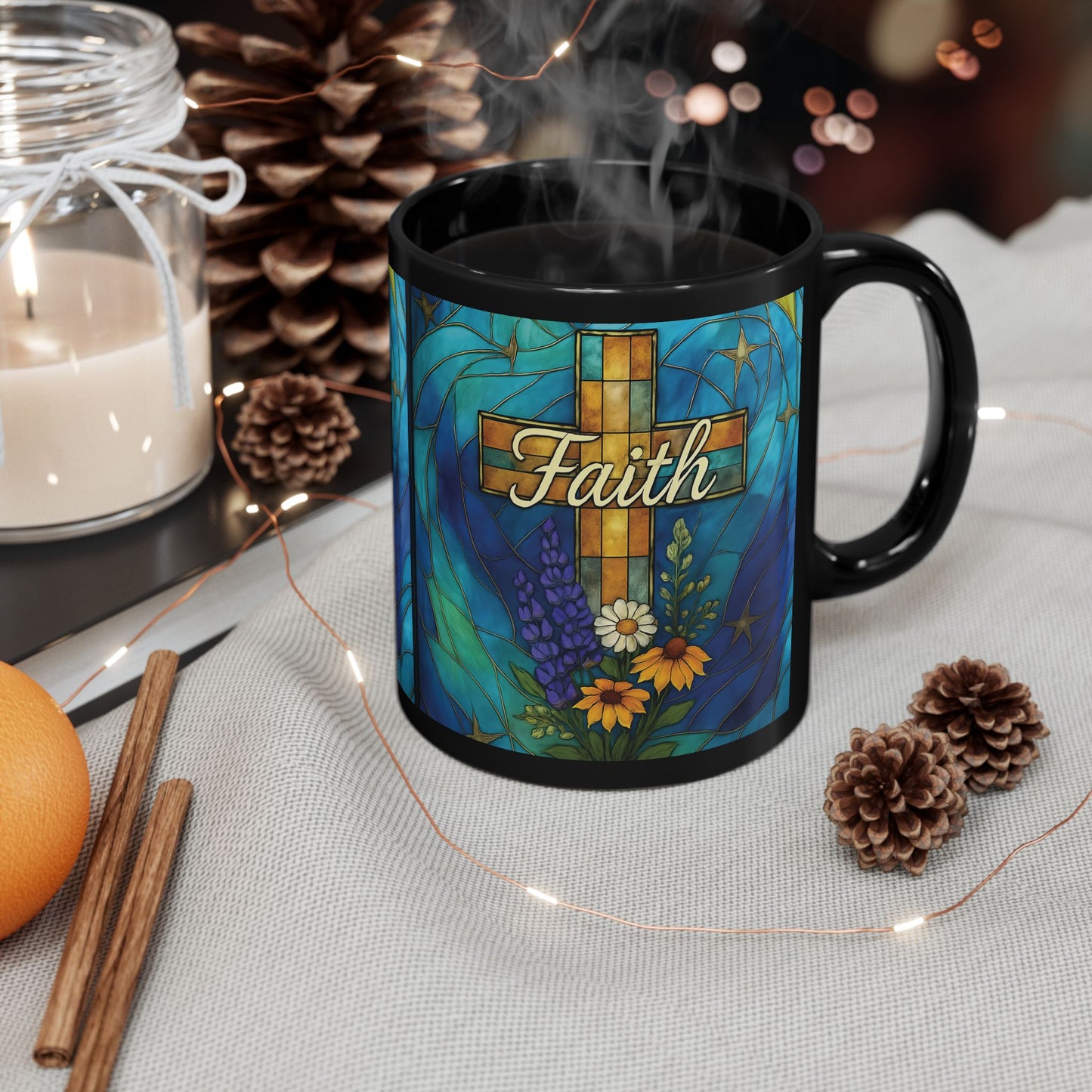 Christian Faith Coffee Mug, Let this faith mug serve as a daily reminder of love and spirituality