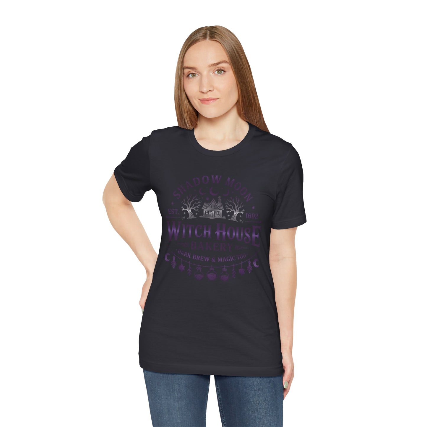 Witches House T-Shirt • Cottage Witch Graphic Tee • Magical Witch House Shirt • Occult Witchy Top • Witch Gift Unisex Style