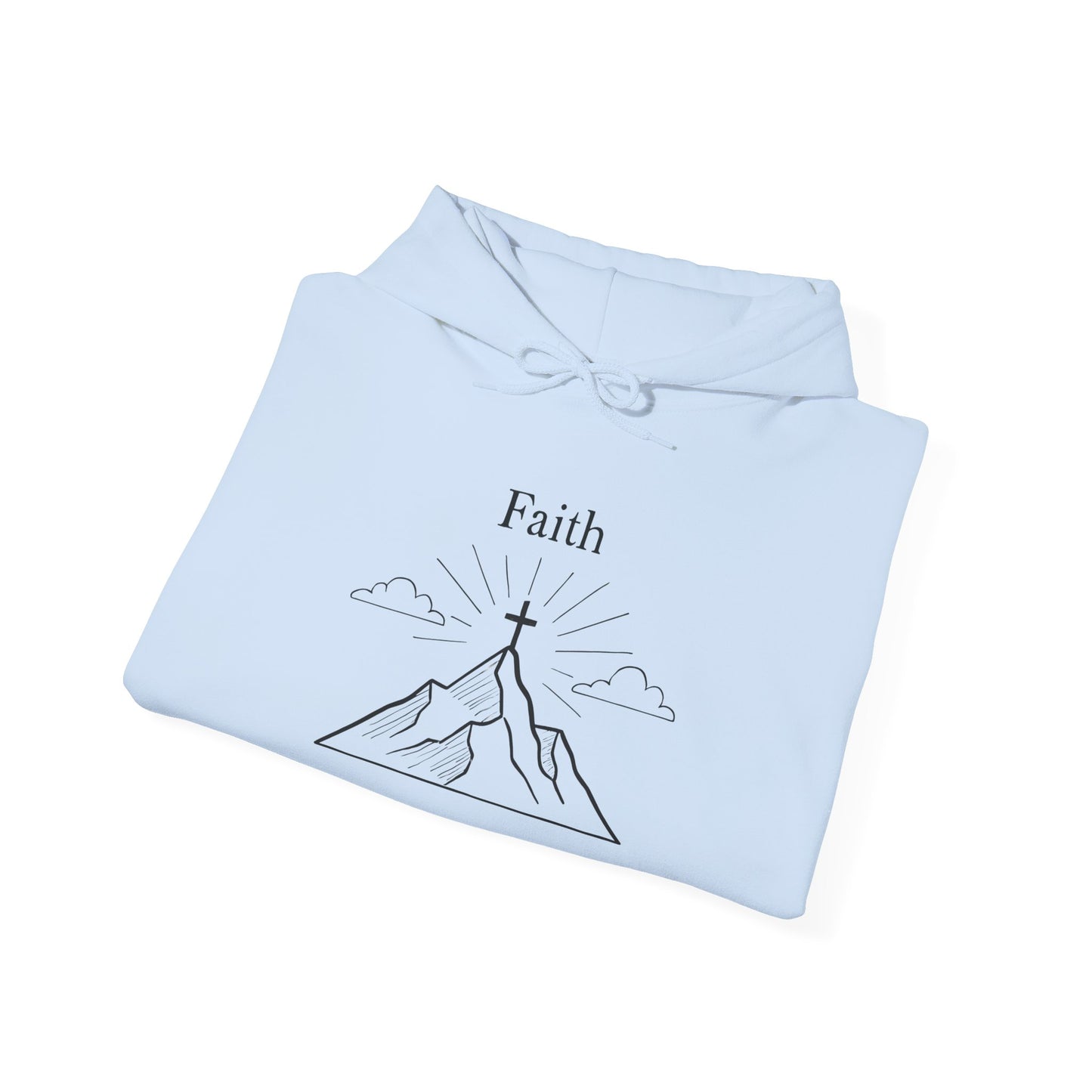 Faith Hoodie, Religious Hoodie, Whether attending church or cherishing quiet moments at home, this religious hoodie serves as a beautiful piece of Christian merch, celebrating the joy of Christianity..