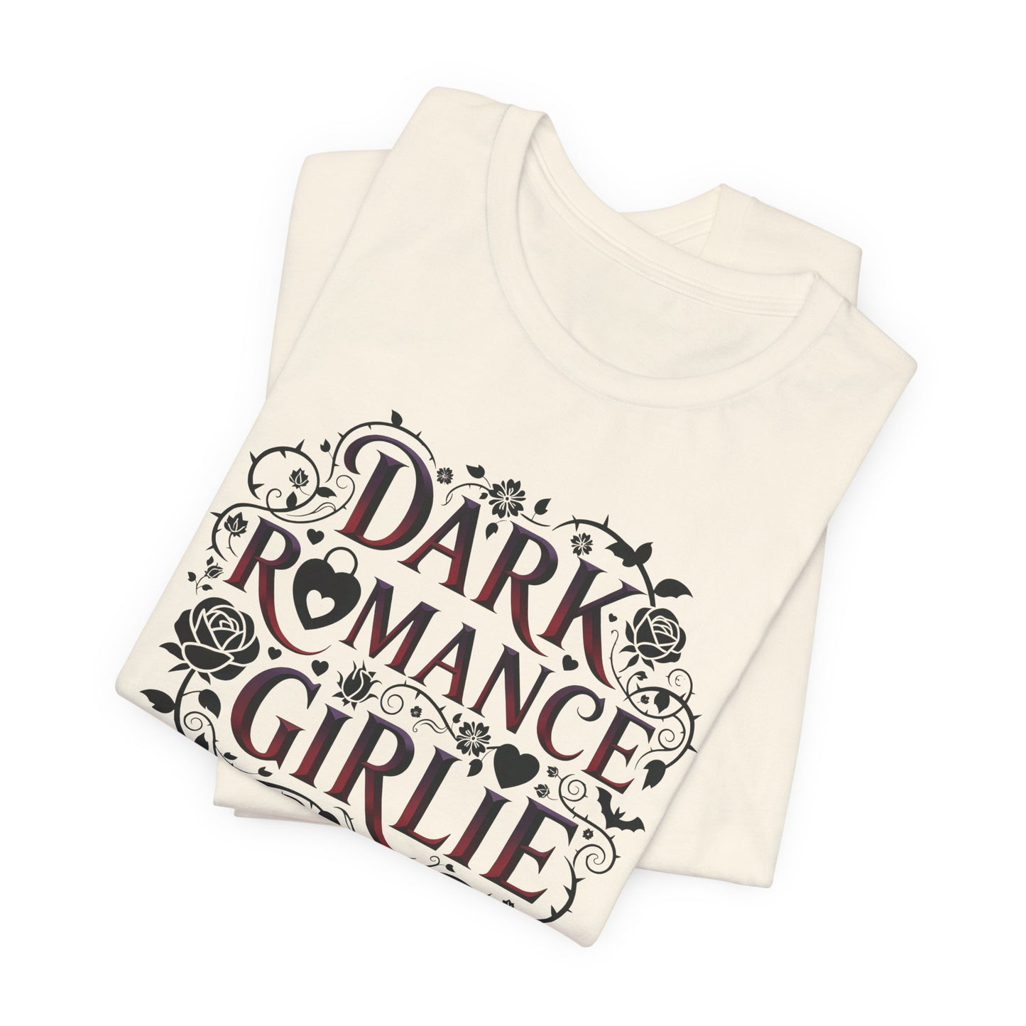 Dark Romance Girlie T-Shirt | book lover shirt