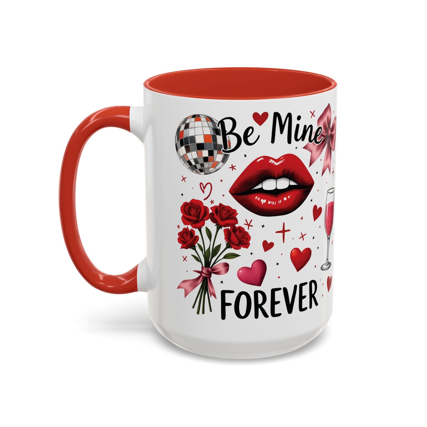 Ceramic valentine gift, Valentines day cup,  wife gift ideas, anniversary mug.
