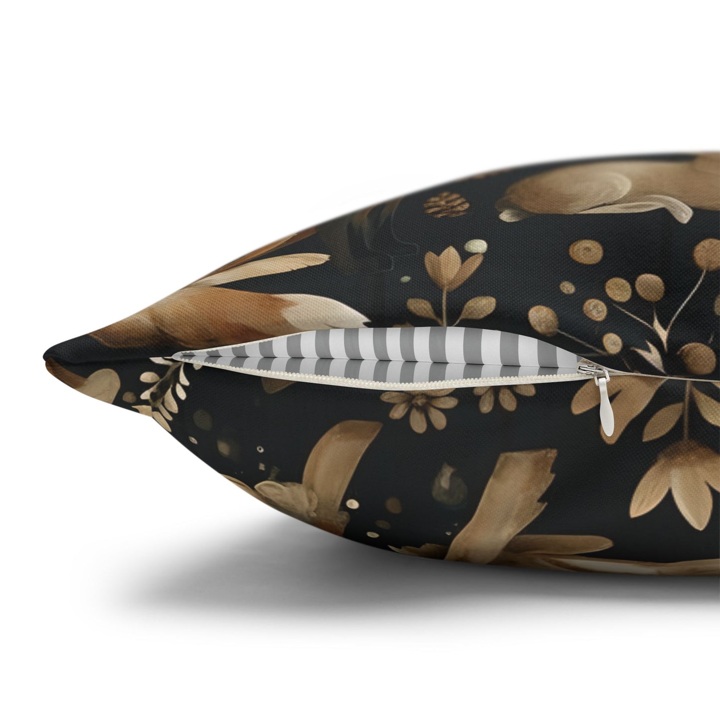 Rustic pillow cover, nature lovers gift, cozy home accent, housewarming gift