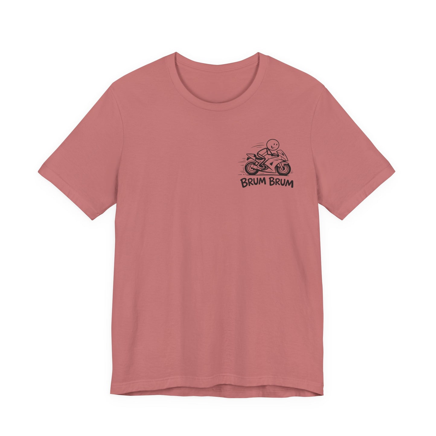 Brum Brum Cotton biker shirt, streetwear tee, biker apparel, motorcycle gift.