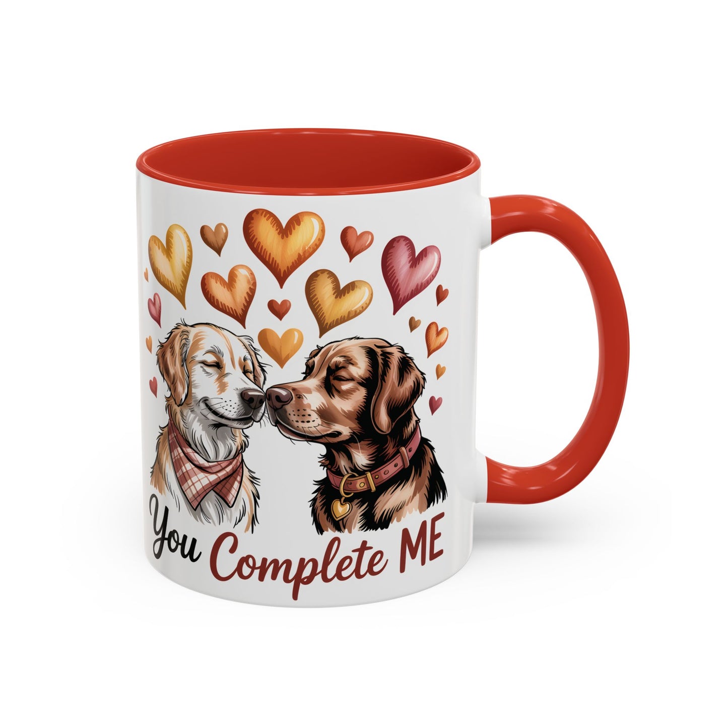 You Complete Me Mug | Cute Dog Lover Gift | Valentines Day Gift for Wife Husband |
