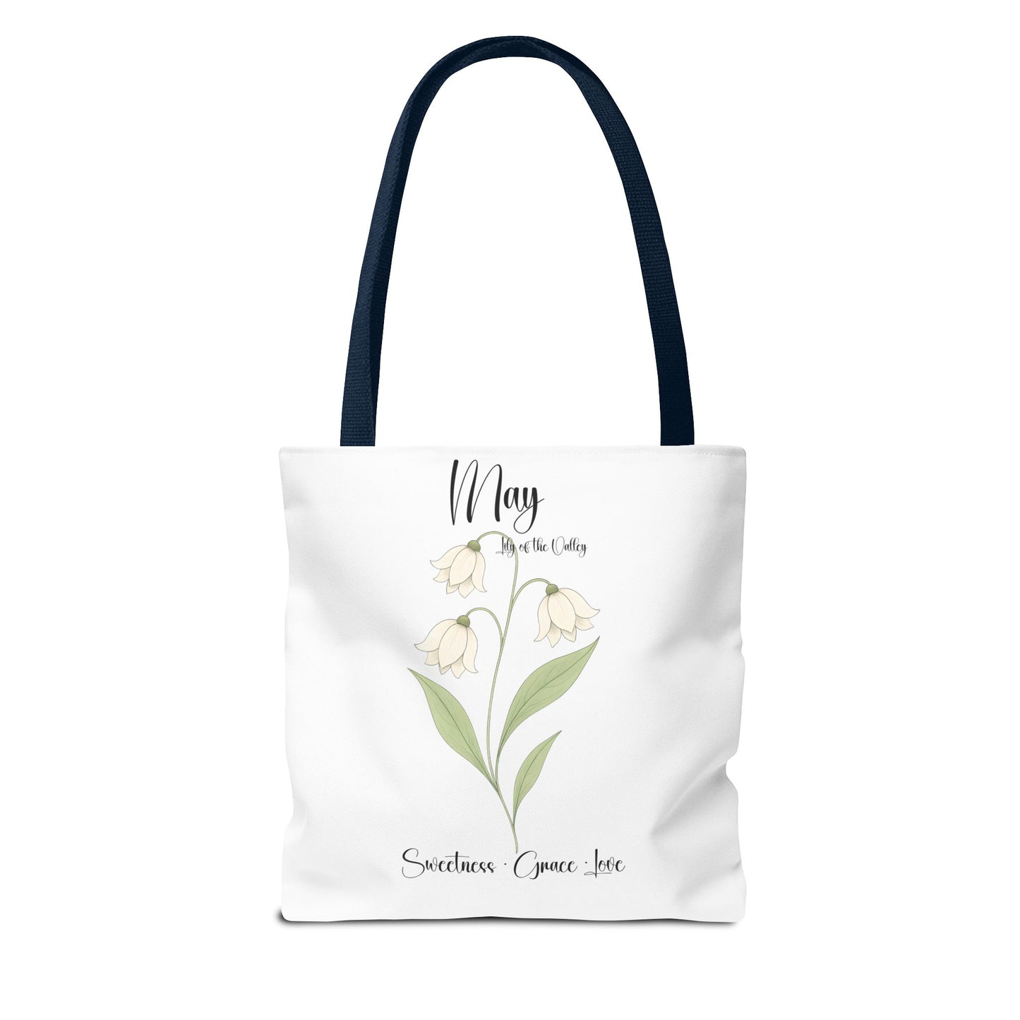 Personlised birth month flower bag for her, milestone birthdays, bestfriend gift.