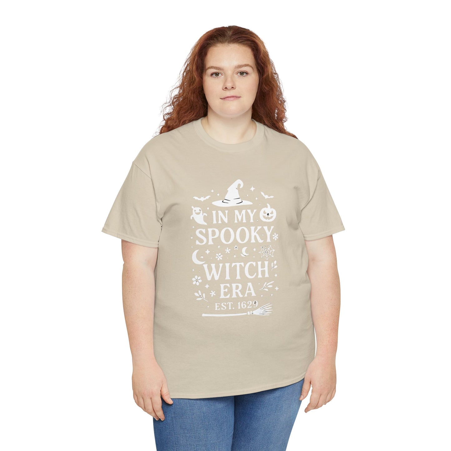 In My Spooky Witch Era Tee, Salem Witch Shirt, a bewitching homage to Salem's mystical past. Imbued with the spirit of the legendary Salem witches.