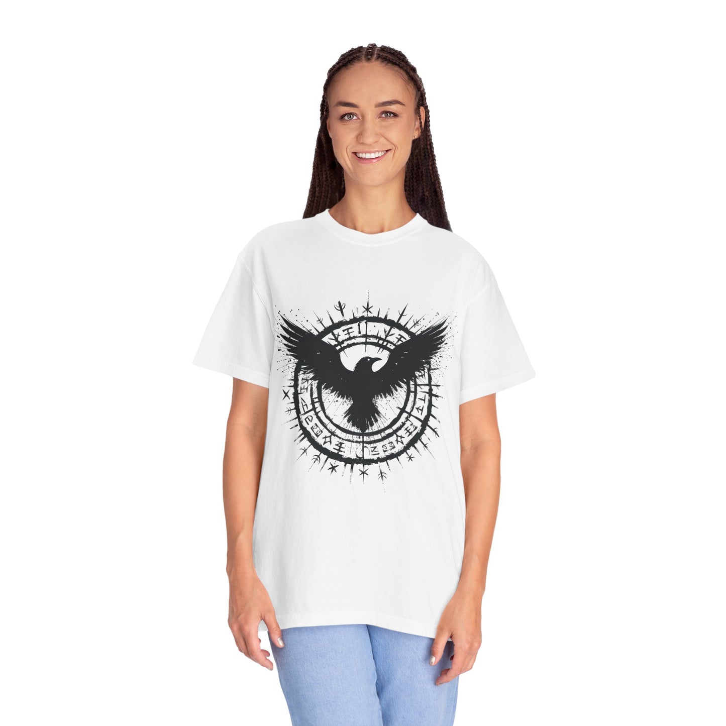 Raven Shirt, comfort colors viking clothing, witchy things.