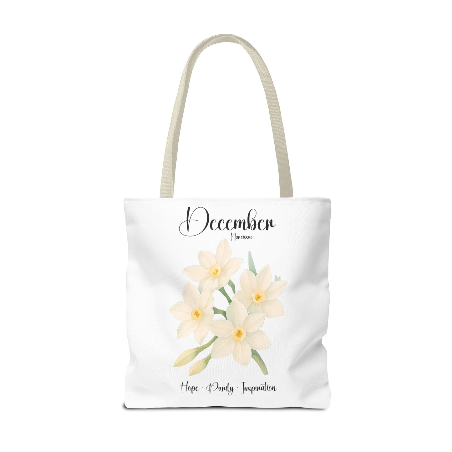 Personlized Birth Month Flower Tote Bag, Botanical Aesthetic Canvas Tote Bag, Bestfriend Gift