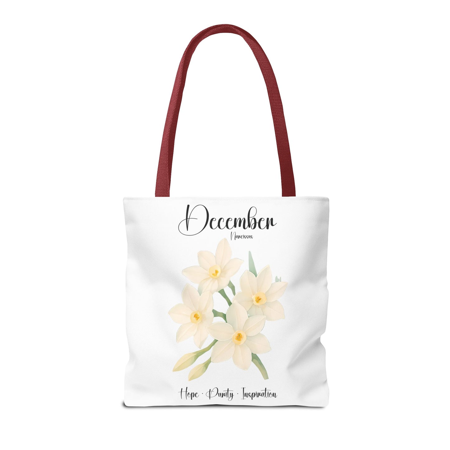 Personlized Birth Month Flower Tote Bag, Botanical Aesthetic Canvas Tote Bag, Bestfriend Gift