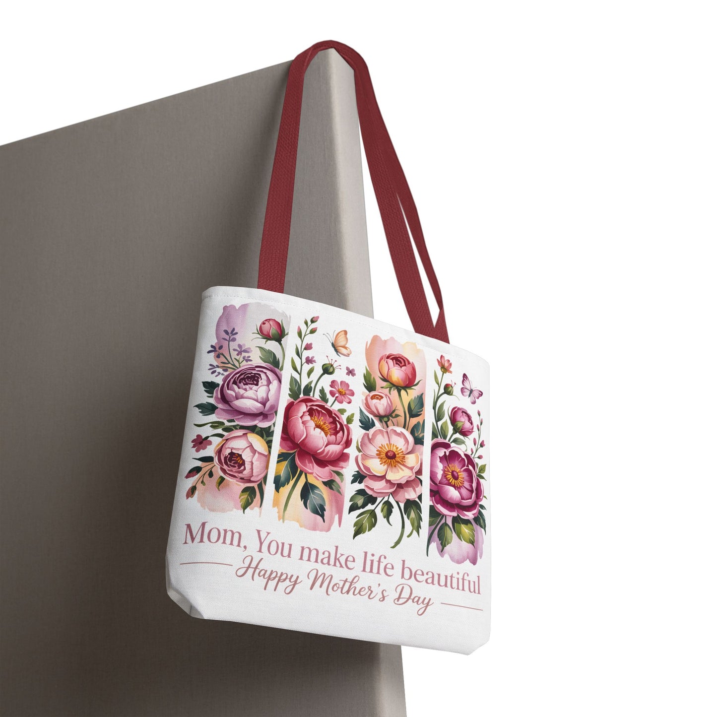 mom tote bag, mothers day gift reusable tote bag