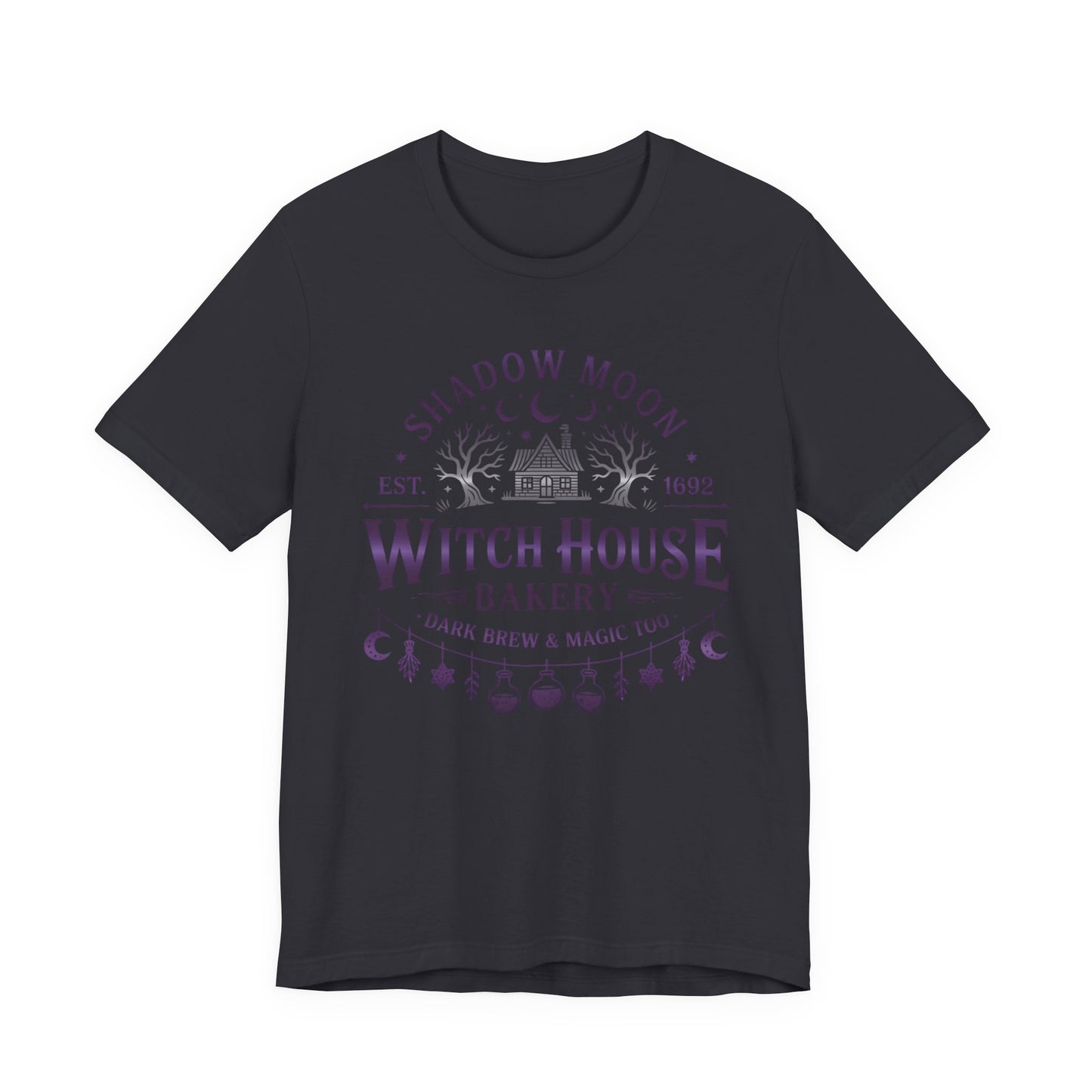 Witches House T-Shirt • Cottage Witch Graphic Tee • Magical Witch House Shirt • Occult Witchy Top • Witch Gift Unisex Style