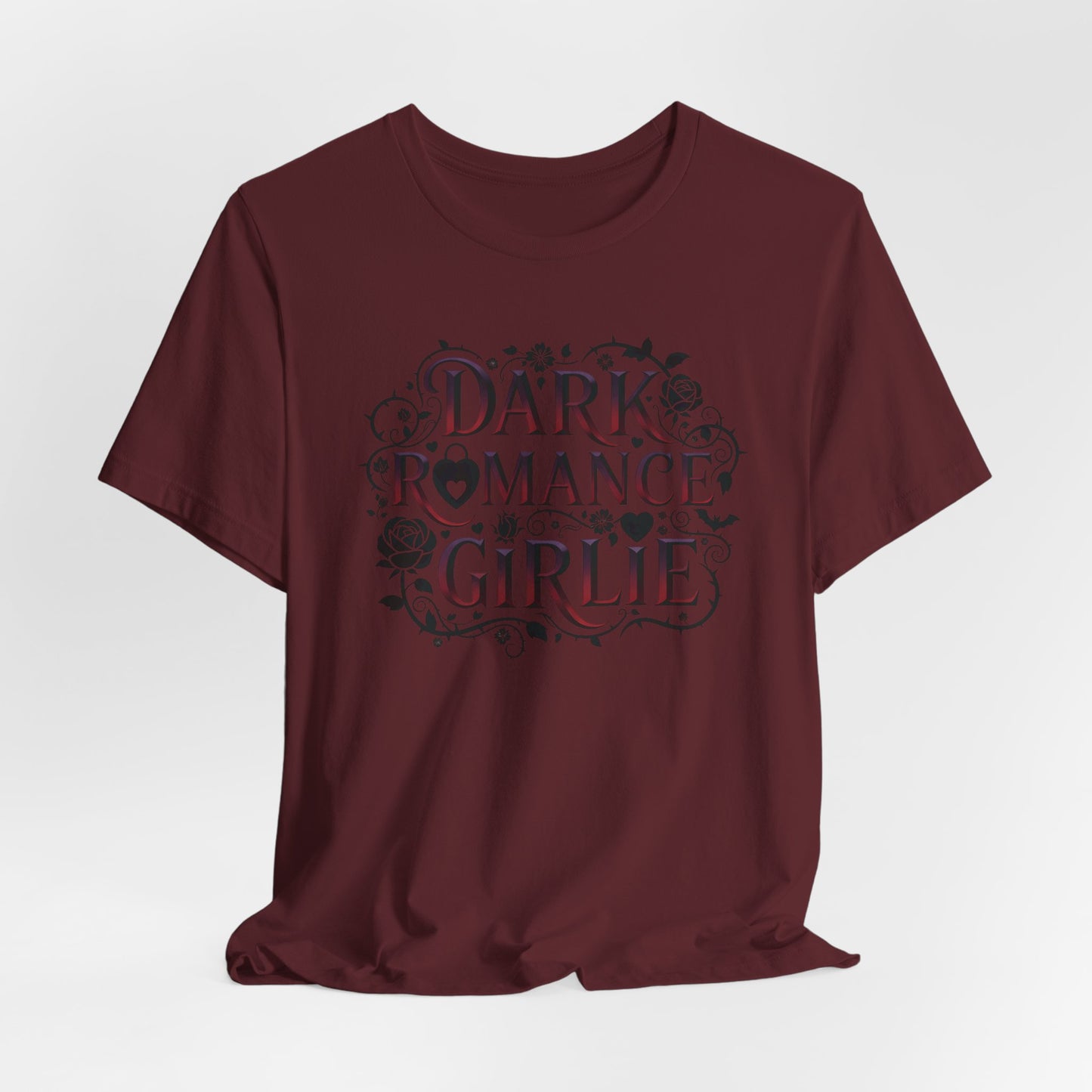 Dark Romance Girlie T-Shirt | book lover shirt