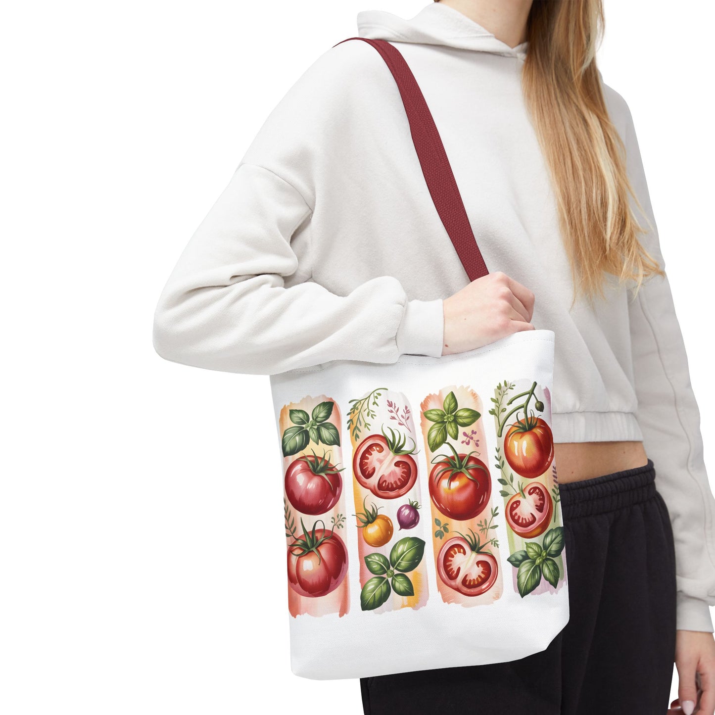 Tomatoes tote bag, farmers market bag, gift for dad