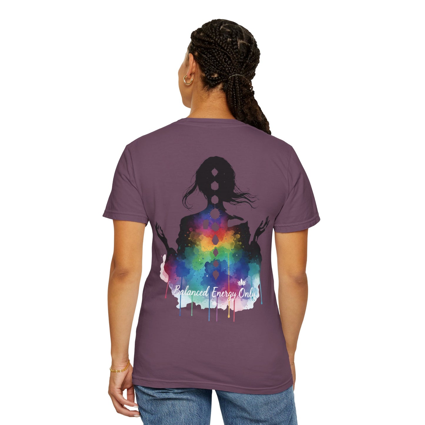 Yoga Meditation T-Shirt | Chakra Energy Tee | Mindfulness Spiritual Graphic Shirt